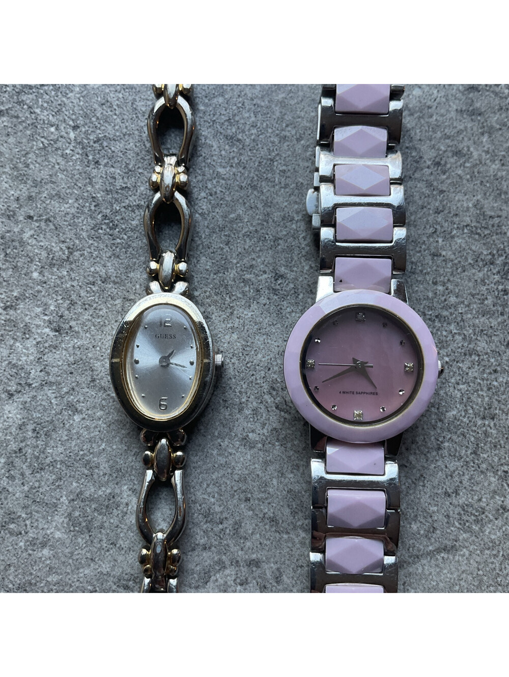 Beautiful Pair Of Vintage Womens Watch Both Watches Run Great & In Nice Shape BS